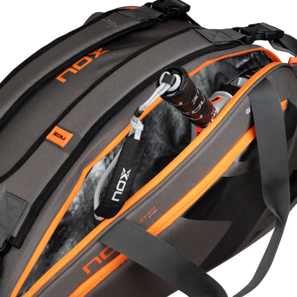 Padelio krepšys AT10 TEAM Grey/Orange - Image 11