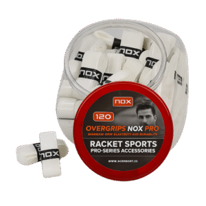Apvijos NOX Overgrip Pro White (120 vnt)