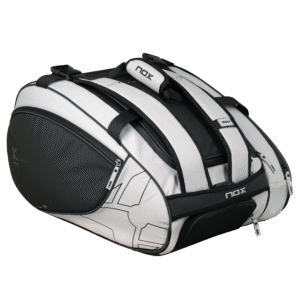 Padelio krepšys Nox Luxury Master Series Black/White