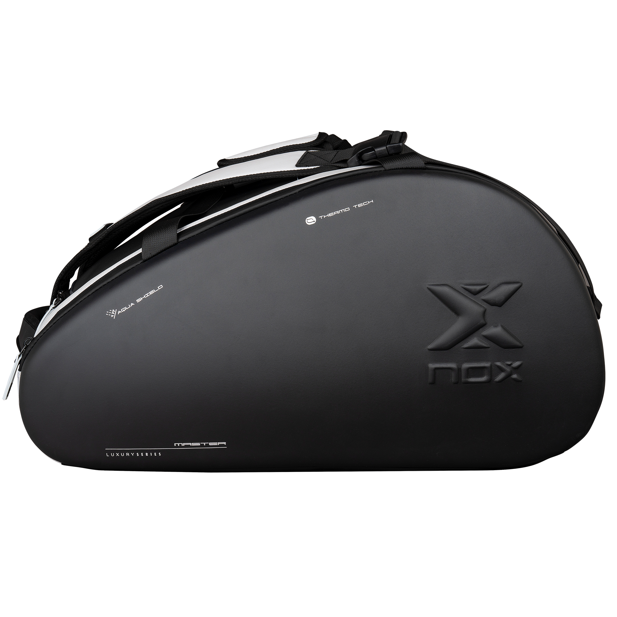 Padelio krepšys Nox Luxury Master Series Black/White - Image 4