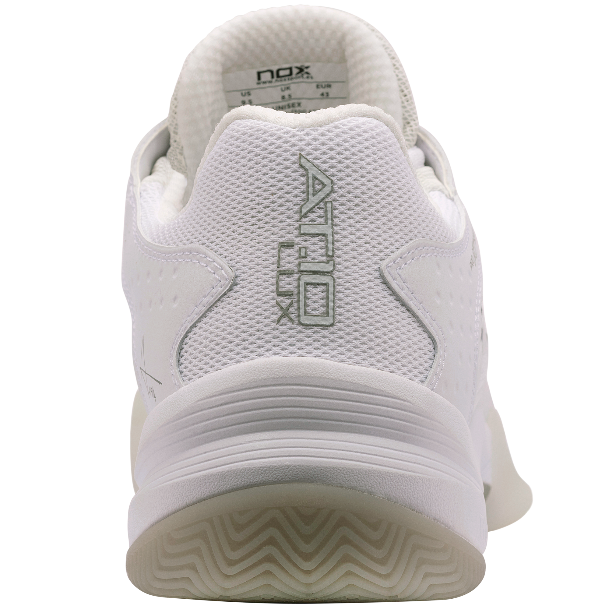 Padelio batai NOX AT LUX White/Grey - Image 9