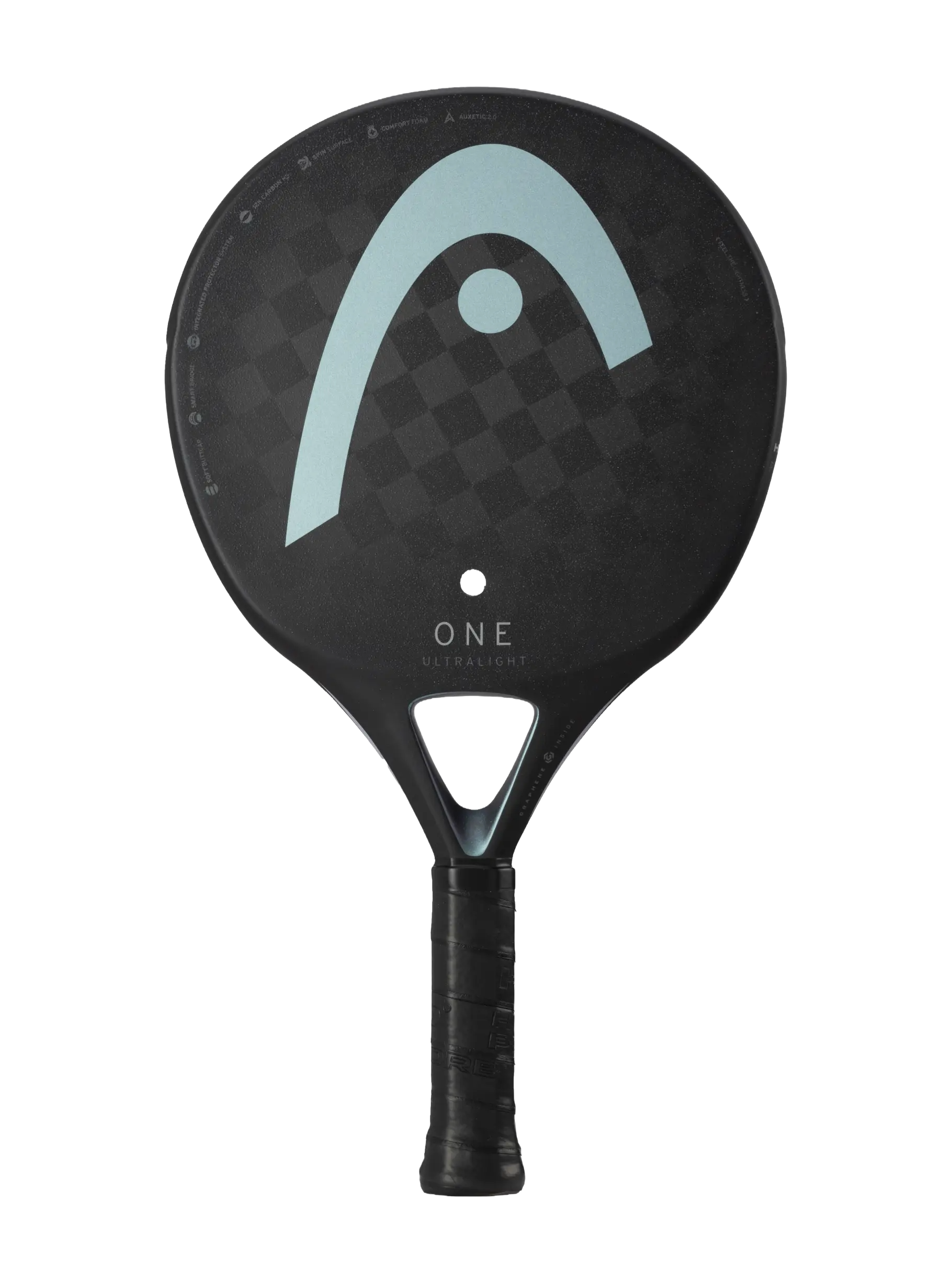 Padelio raketė HEAD One Ultralight Black